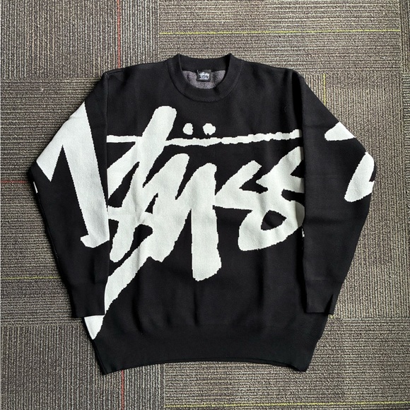 Stussy Other - Stussy Monochrome Crewneck Sweater